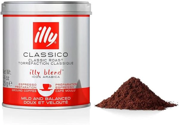 Café Moído Clássico Moka Illy 125g