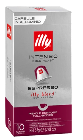 Cafe Illy 57g C/10 Capsulas Espresso Intenso