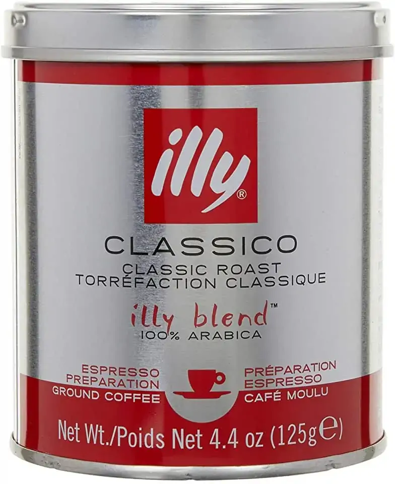 Café Torrado E Moído Espresso Illy Lata 125g