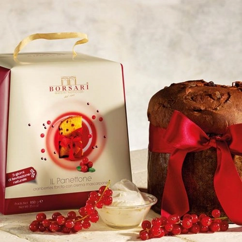Panetone Borsari Cranb./mascarp.850g