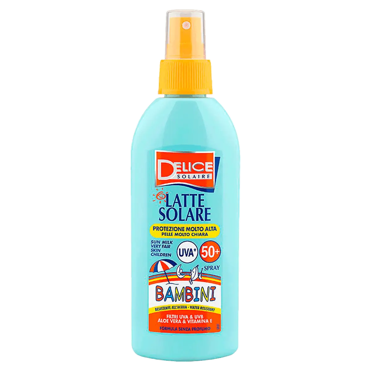 Delice Solaire Latte Solare Bambini Fps 50+ UVA - Protetor Solar Spray 150ml 150ml