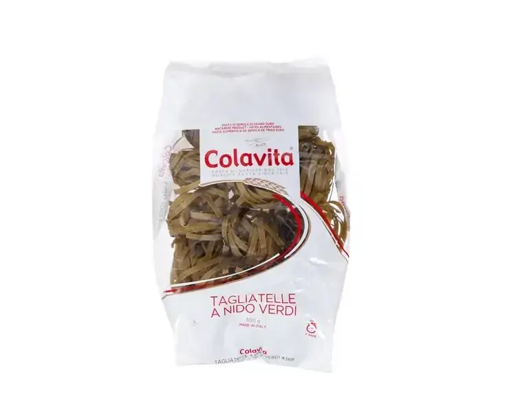 Macarrão Tagliatelle Com Spicaci A Nido Colovita
