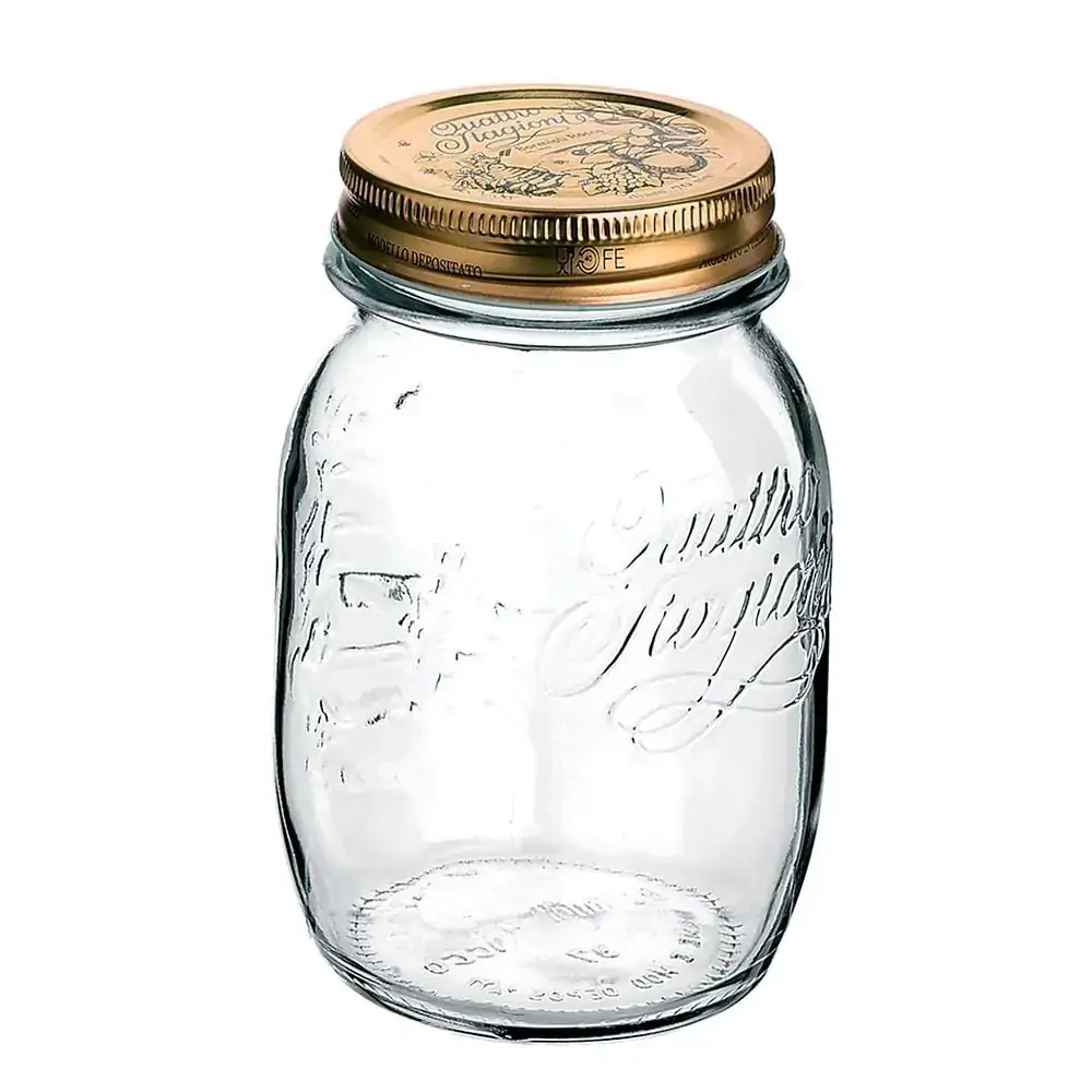 Pote de Vidro Italiano Bormioli Rocco Quattro Stagioni - 1000ml