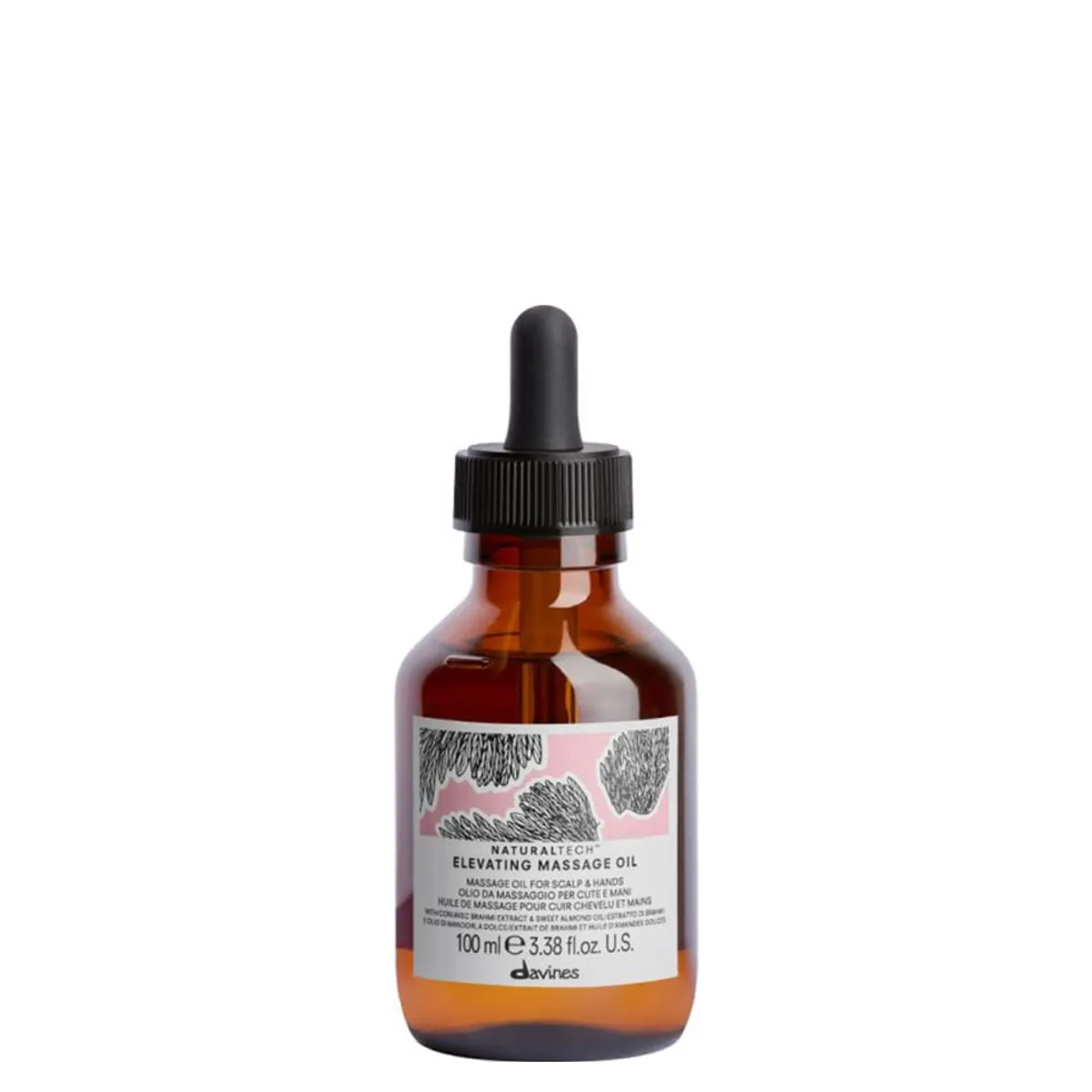 Óleo de Massagem Capilar e para as Mãos Davines Naturaltech Elevating 100 ml