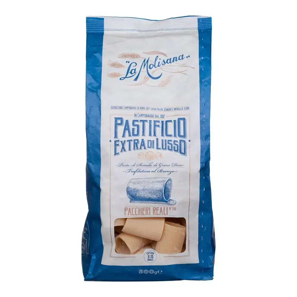 Massa La Molisana Paccheri Reali 500g