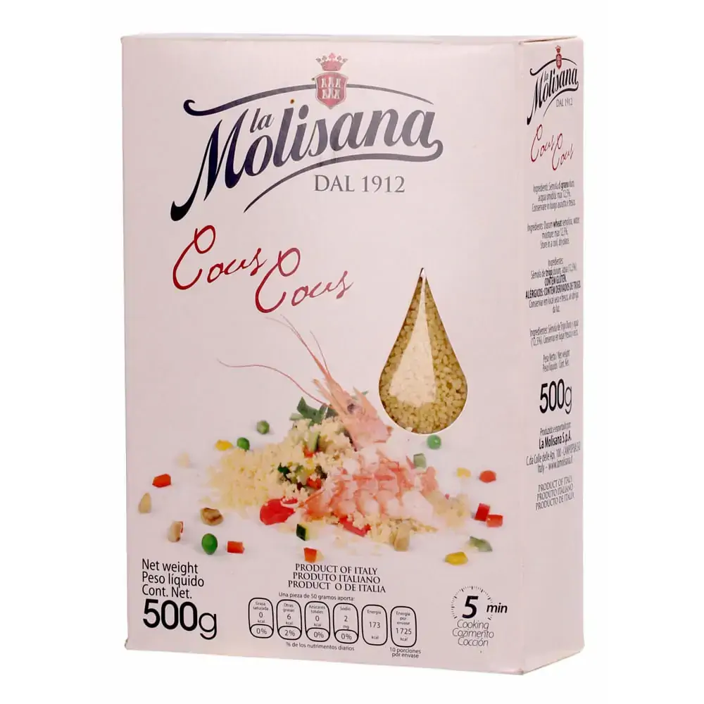 Cuscuz La Molisana Caixa 500g