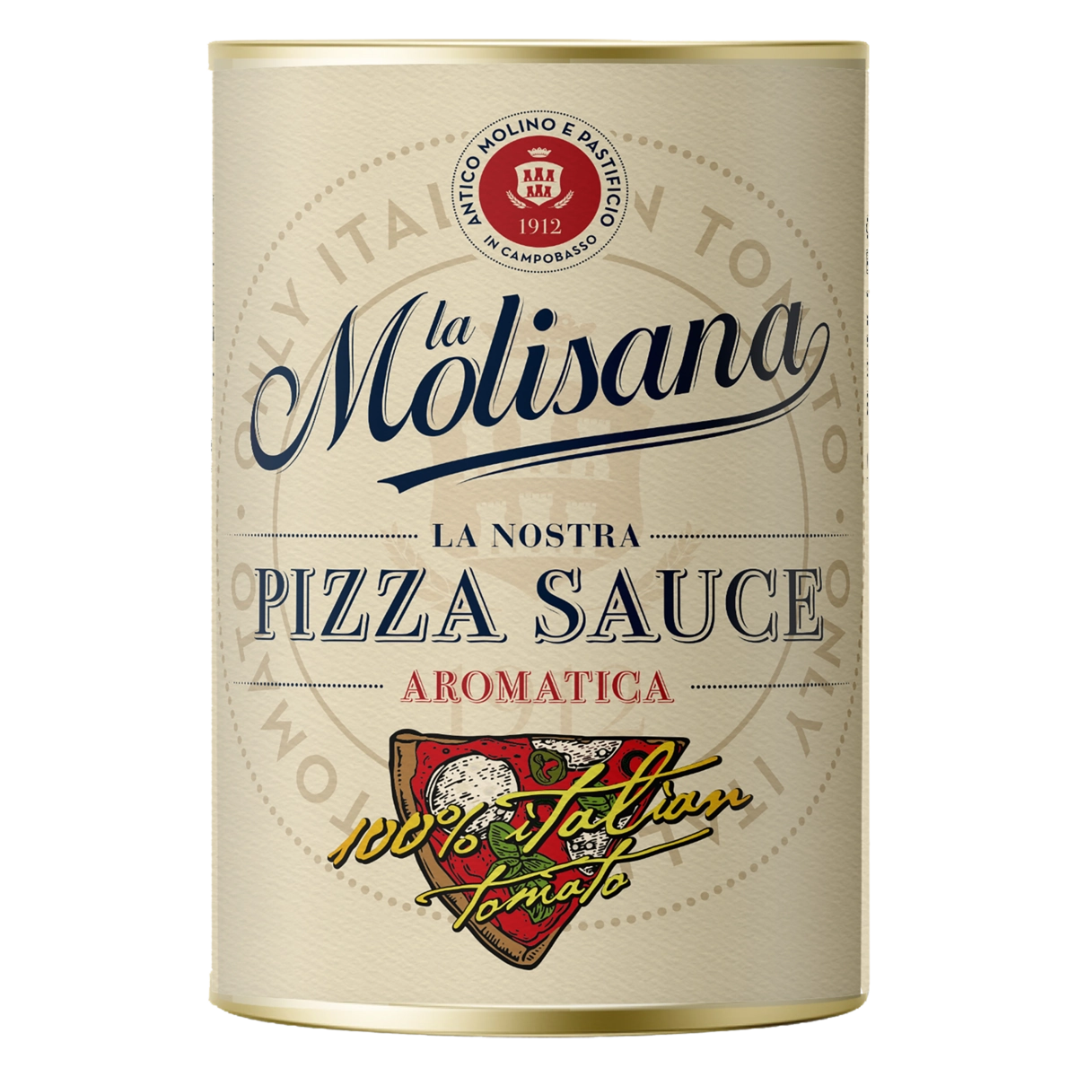 Molho De Tomate Aromático Pizza La Molisana Lata 400g