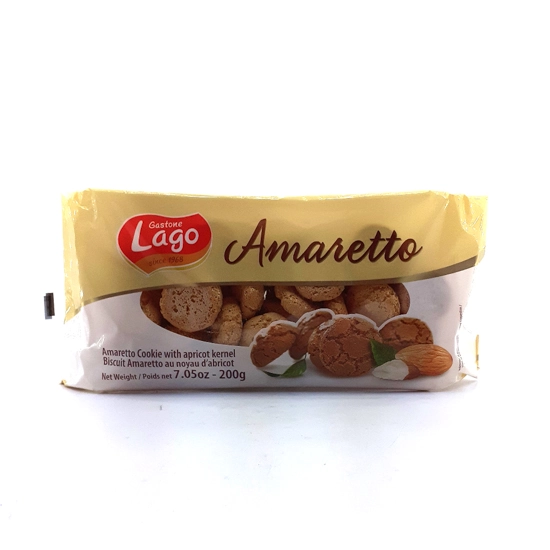 Biscoito Amaretto Gastone Lago 200g