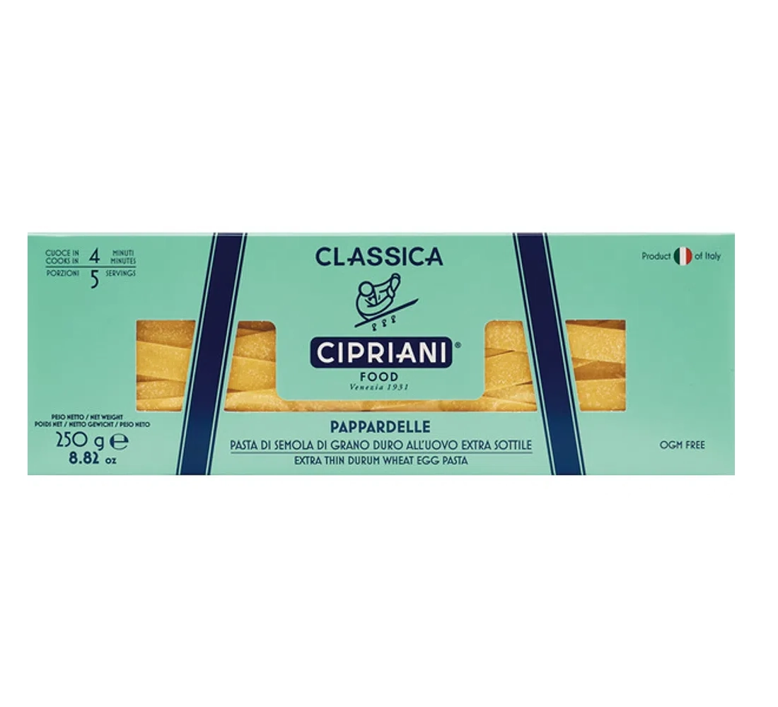Cipriani | Cipriani Food Pappardelle Extra Thin Egg Pasta,