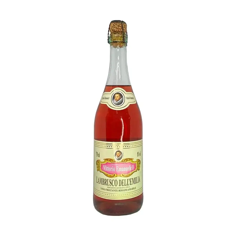 Vinho Lambrusco Vittorio Emanuele I Rose 750ml
