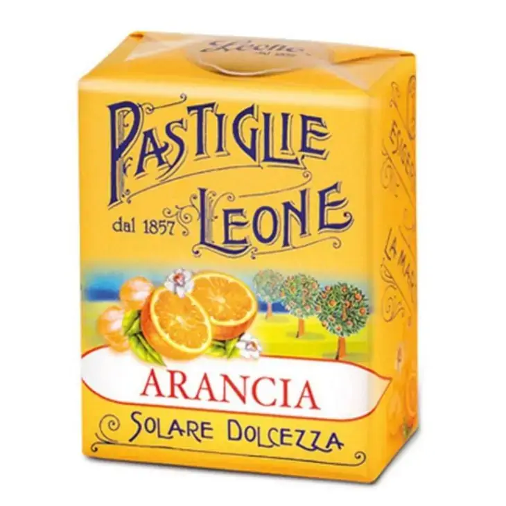 Pastilhas Veg Laranja Leone 30g