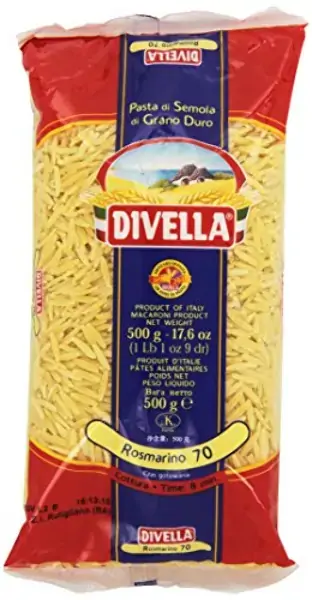 Macarrão De Sêmola Grano Duro Rosmarino 70 Divella Pacote 500g