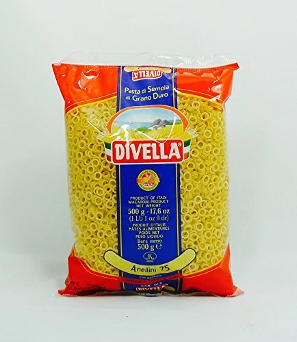 Macarrão Semola Divella Anellini
