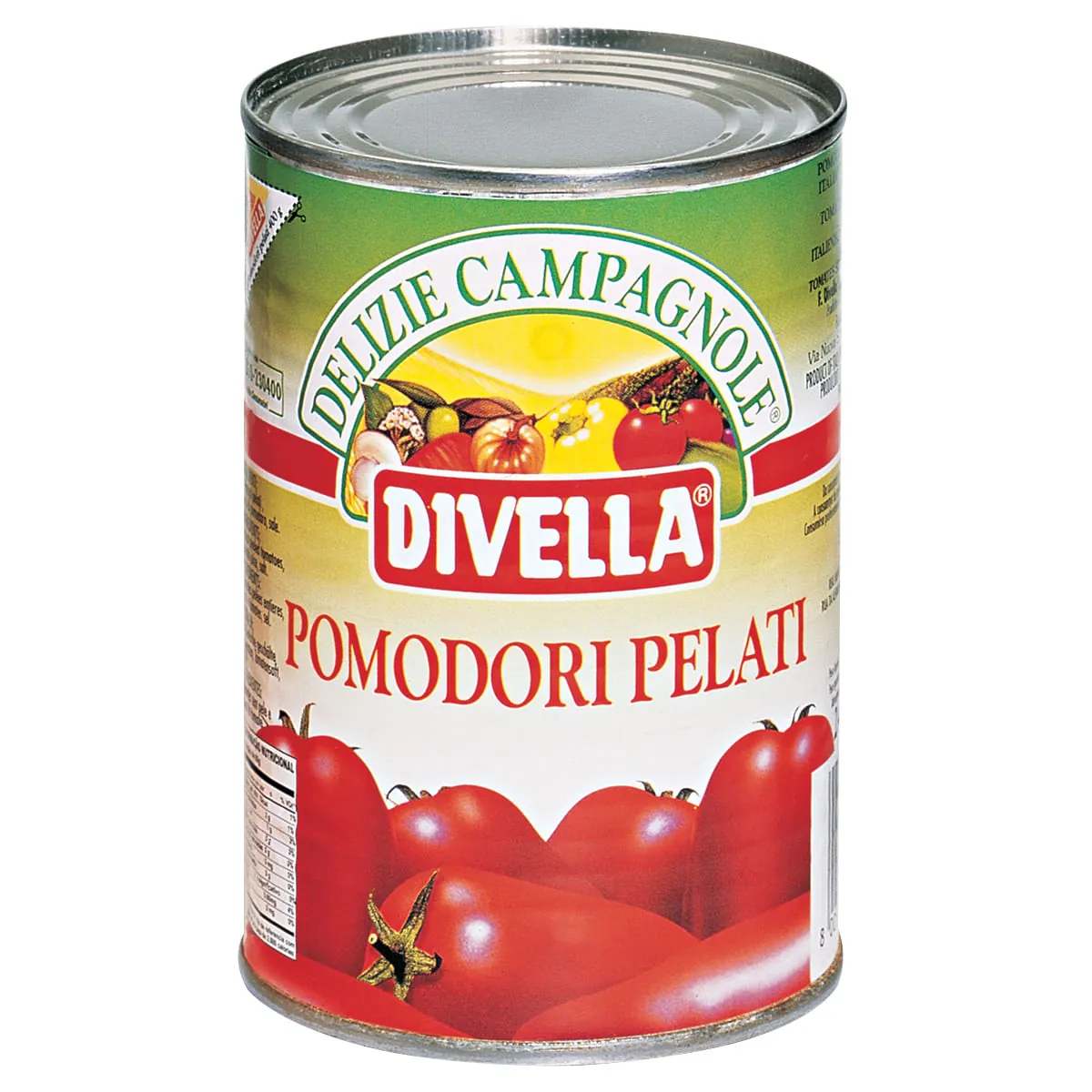 Tomate Pelado Divella Lata 400g