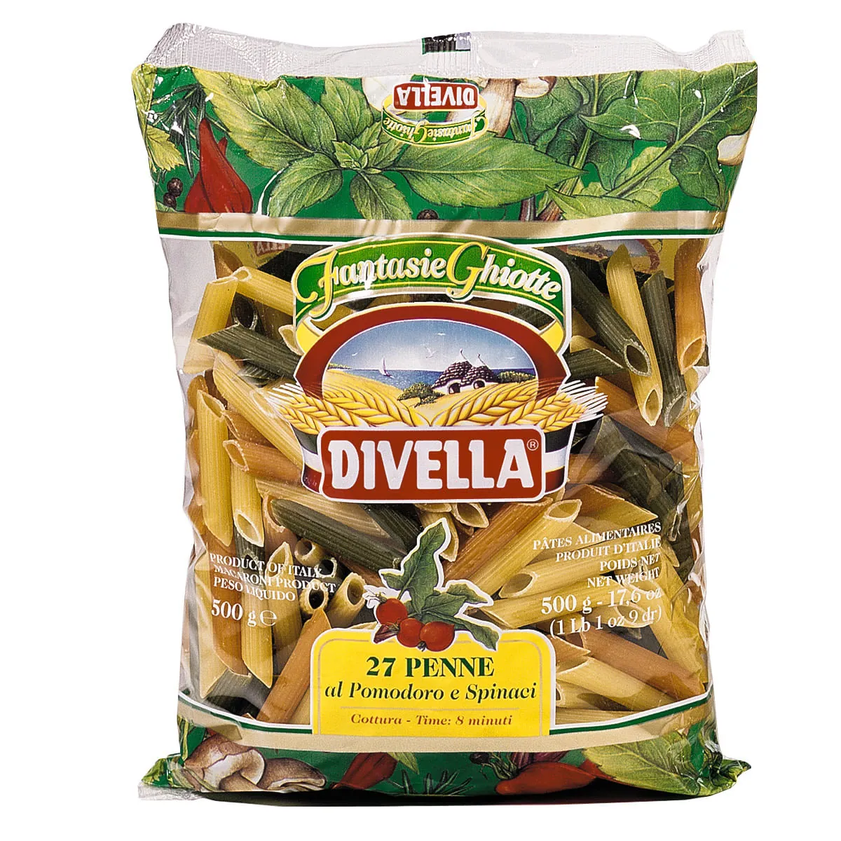Macarrão Penne Divella Grano Duro Tradicional 500g
