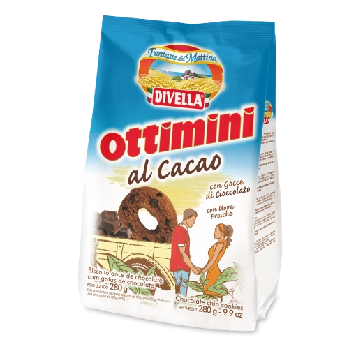 Bisc.divella Ottim.cacau Magro 280g