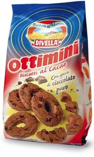 Biscoito Italiano Divella Cacao Puro