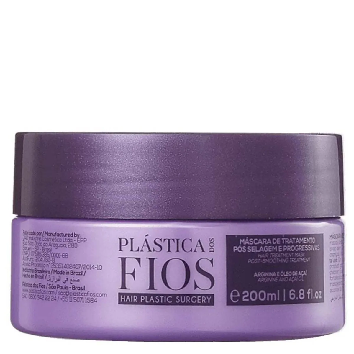 Máscara de Reparação Cadiveu Plástica Dos Fios 200ml