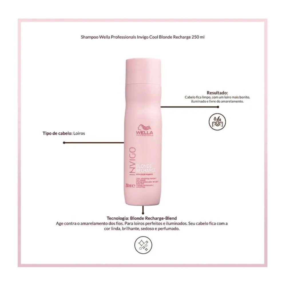 Blonde Recharge Shampoo 250ml Sc