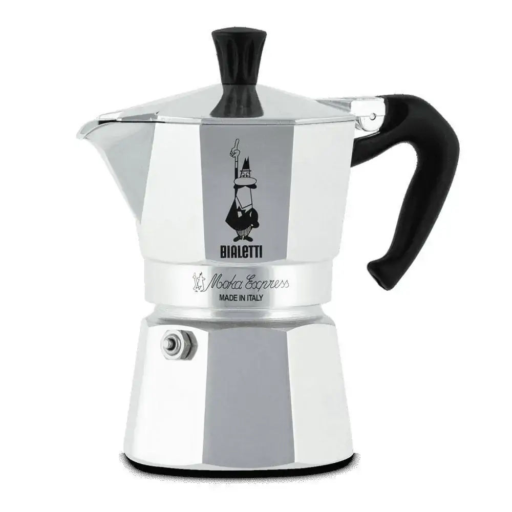 Cafeteira Expresso 3 Xícaras em Alumínio Moka Bialetti