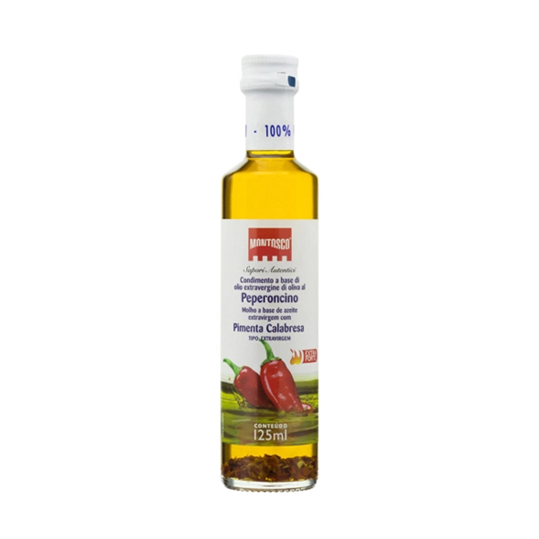 Azeite Oliva Montosco Alho Pimenta 125ml