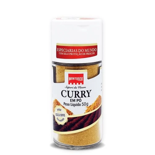 Curry Pó Montosco Vidro 50g