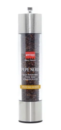Pimenta Negra Com Moedor Montosco Vidro 125g