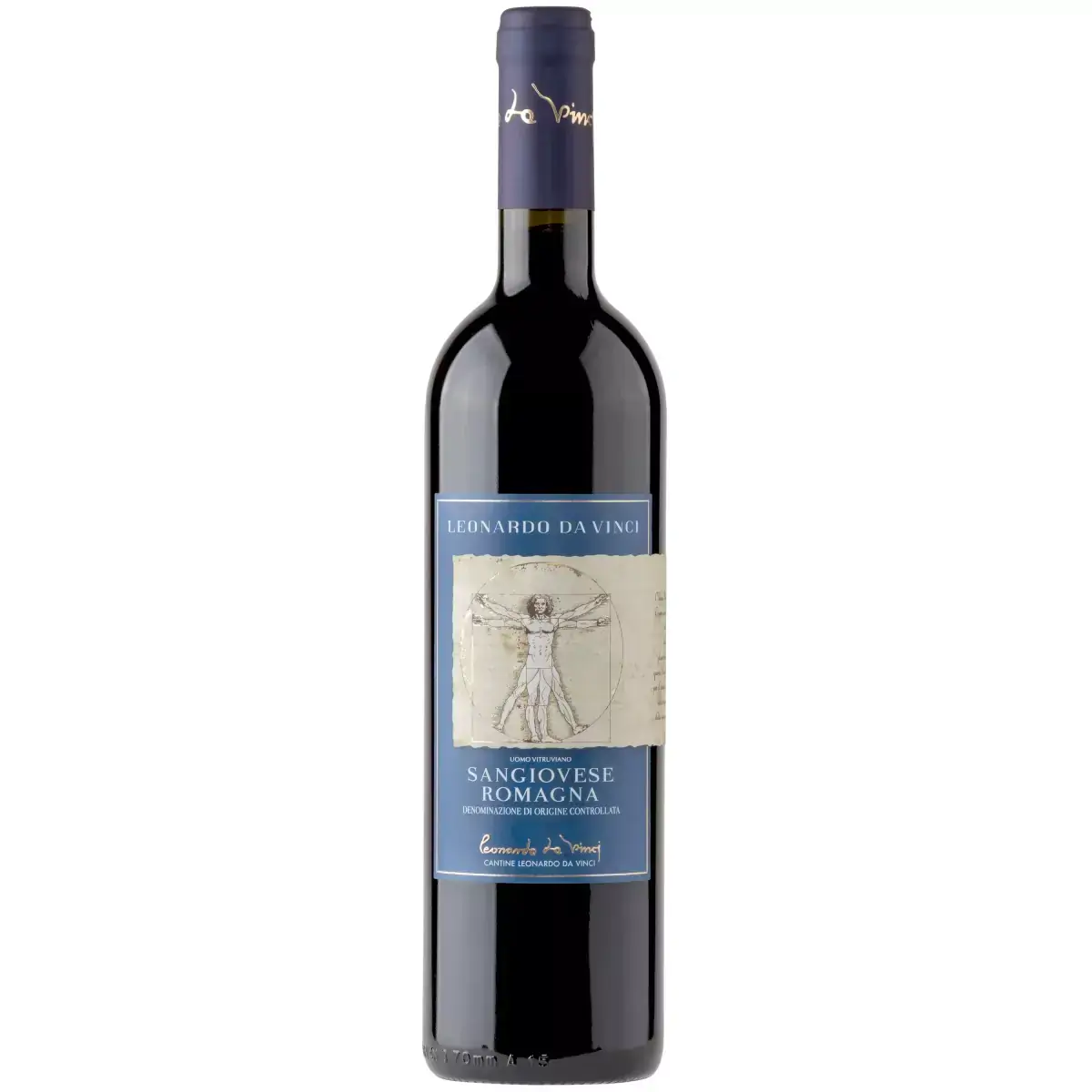 Vinho Italiano Leonardo da Vinci Sangiovese Romagna 750g