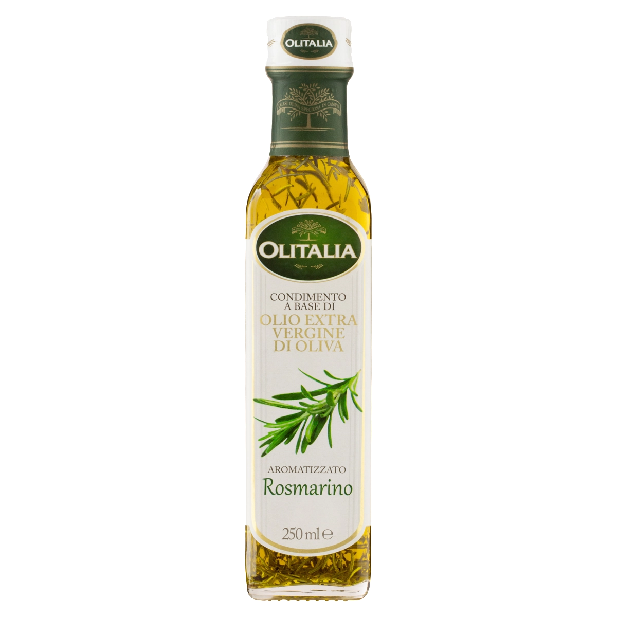 Condimento De Azeite De Oliva Com Alecrim Olitalia Vidro 250ml