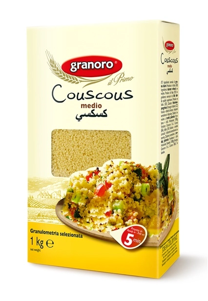 Couscous Marroquino 1kg Medio Granoro