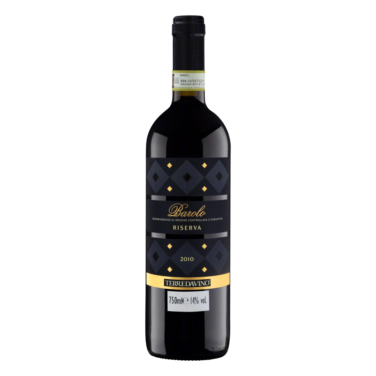 Vinho Italiano Tinto Seco Riserva Terredavino Barolo Garrafa 750ml