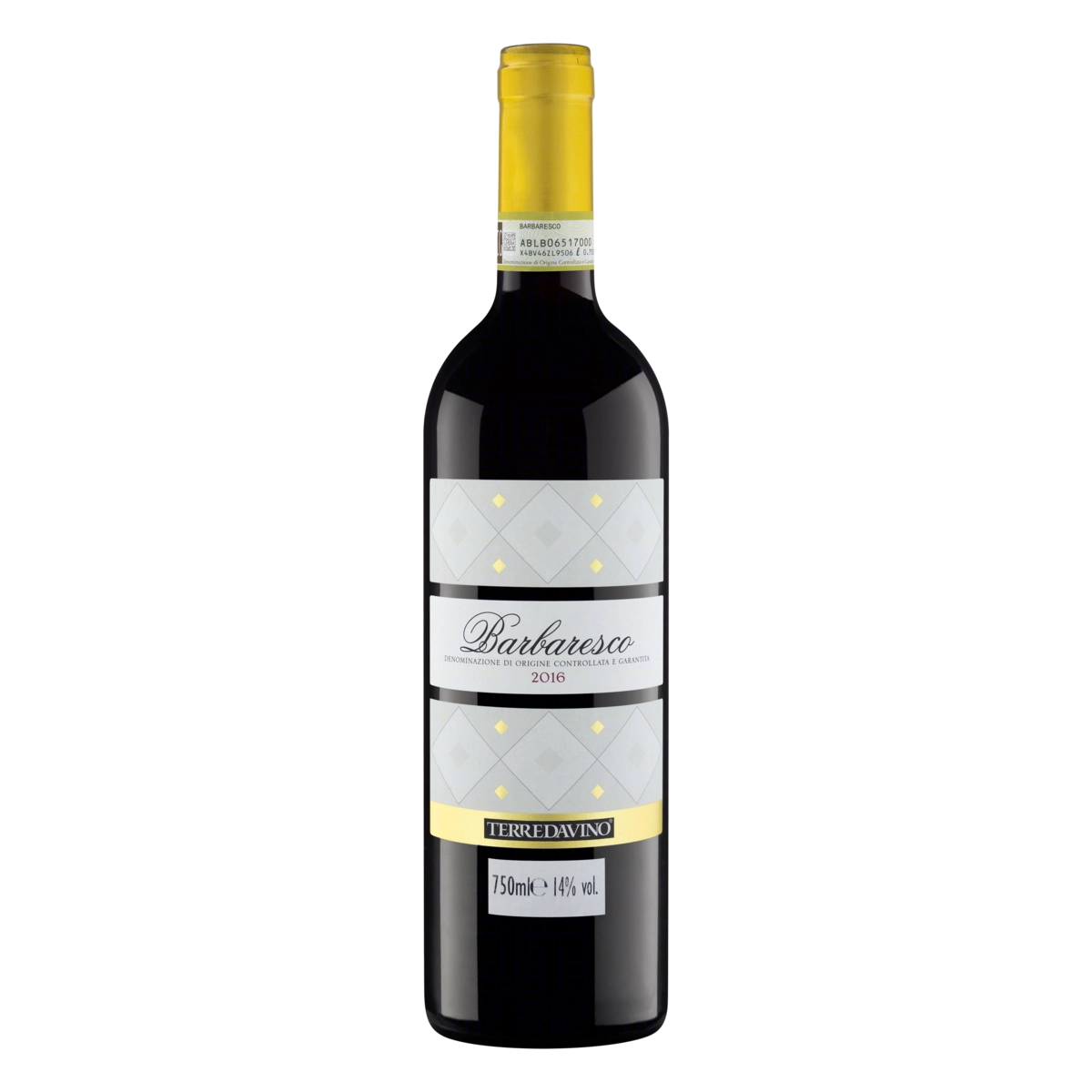 Vinho Italiano Tinto Seco Terredavino Barbaresco Garrafa 750ml