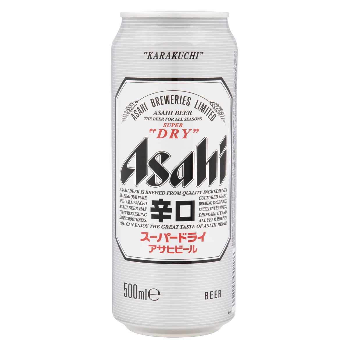 Cerveja Lager Super Dry Asahi 500ml