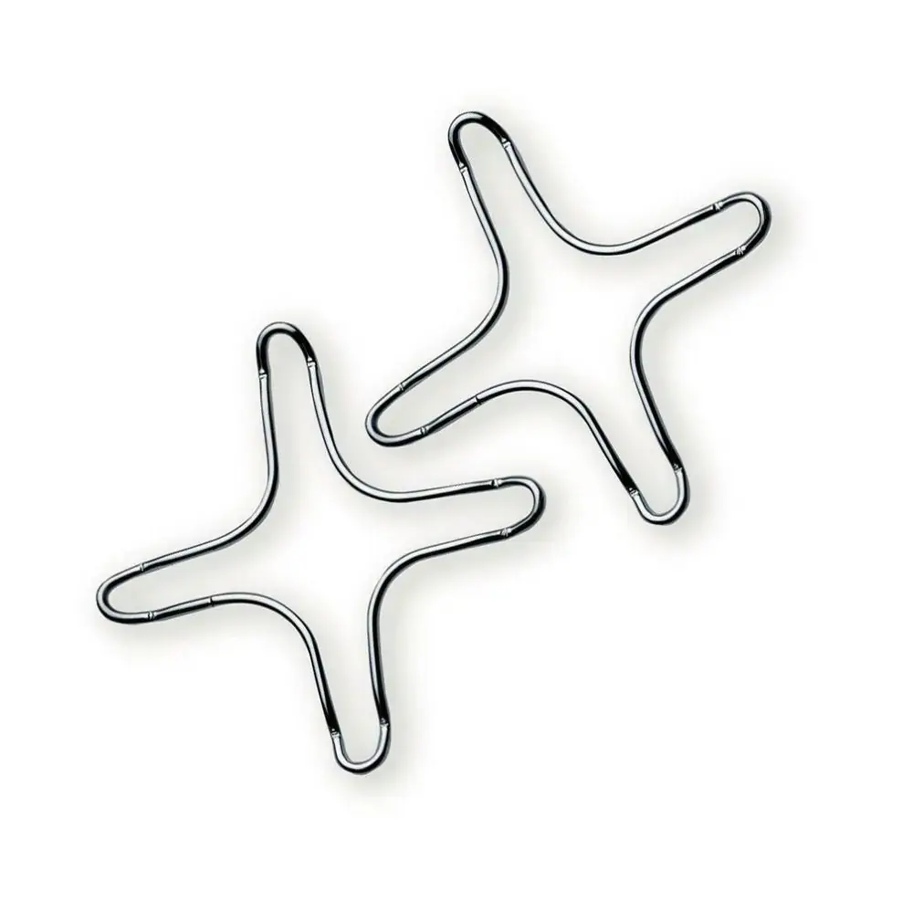 Kit 2 Redutores De Grelha Inox P/fogao