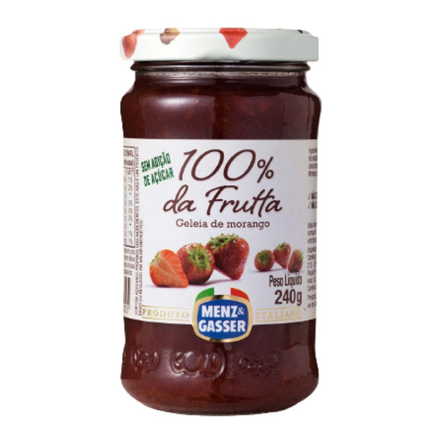 Geleia 100 Da Frutta 240g Morang