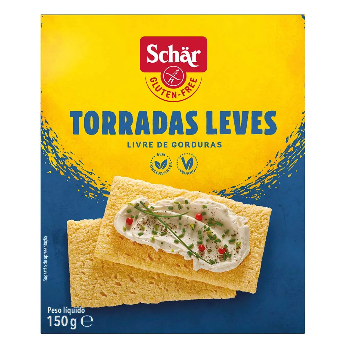 Torrada Salgada sem Glúten Tradicional Dr. Schar 150g