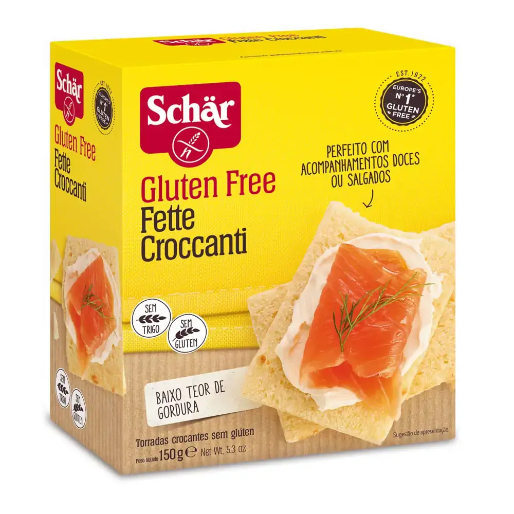 Torrada Schar S Gluten S Lactose 150gr Cx 12.0