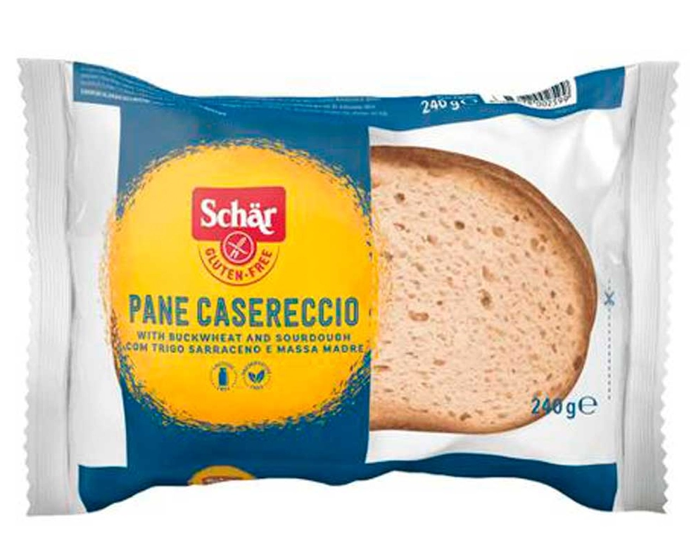 Pão Caseiro Sem Glúten Zero Lactose Schär Pacote 240g