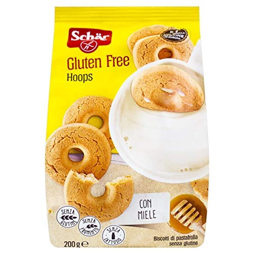 Biscoito Rosquinha Mel Sem Glúten Zero Lactose Schär Pacote 200g