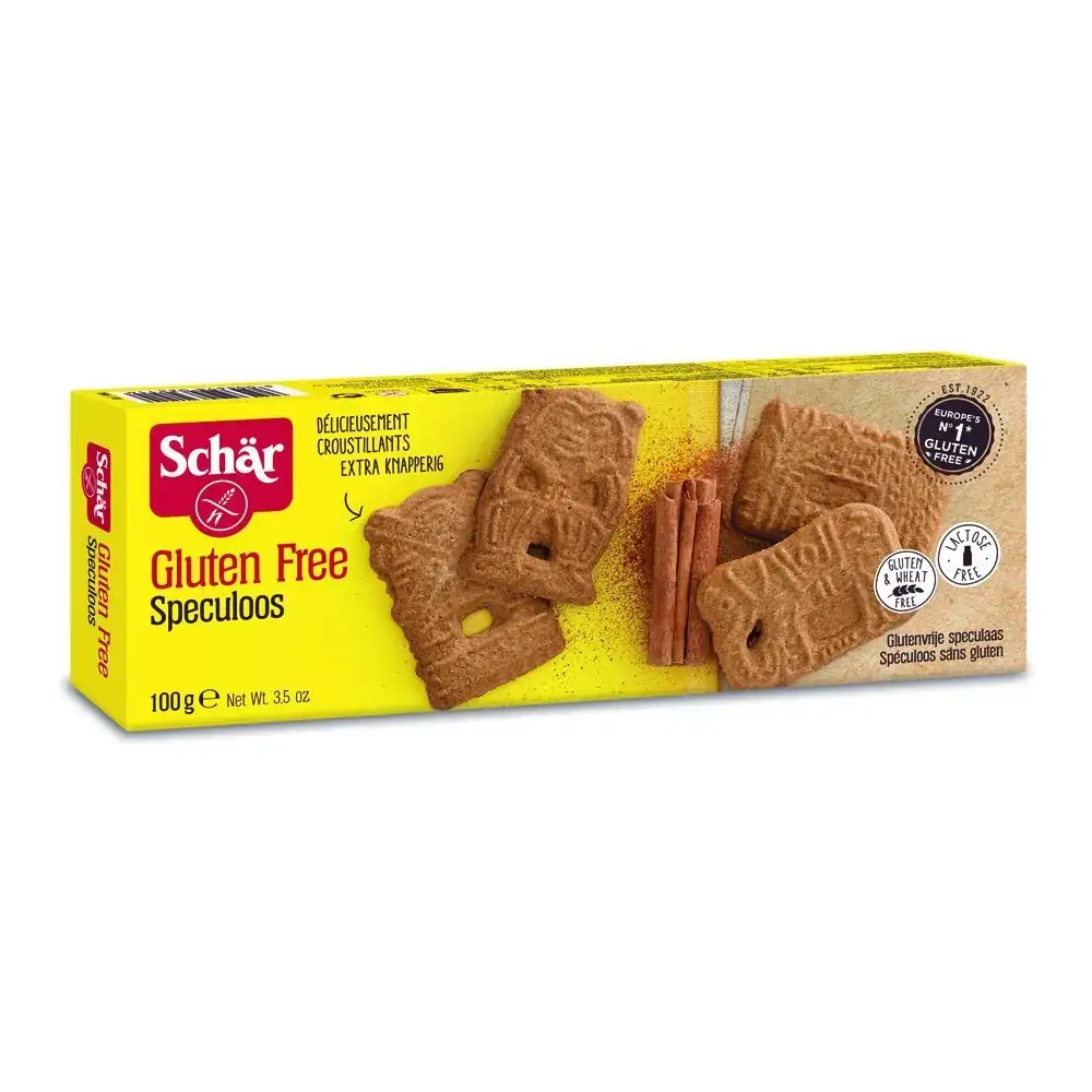 Biscoito Especiarias Sem Glúten Zero Lactose Schär Caixa 100g
