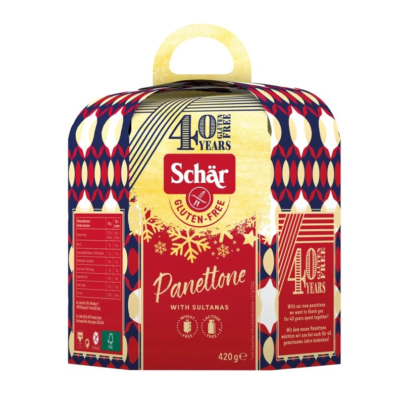 Panettone Senza Canditi S/gluten Schar 420g