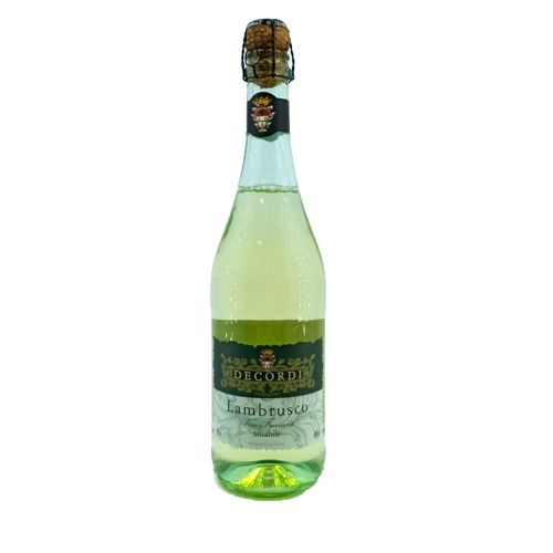 Vinho Italiano Branco Frisante Decordi Lambrusco Emília Romagna Garrafa 750ml