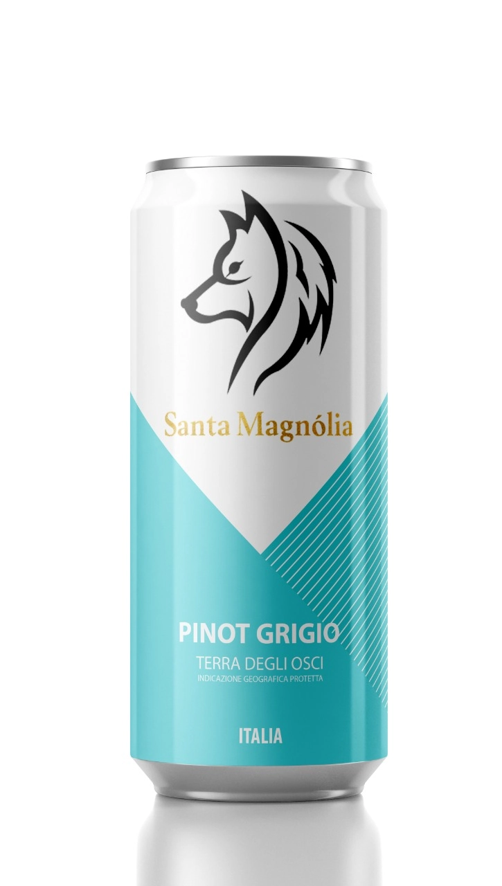 Vinho Ital.santa Magnolia Pinot Grigio Bianco Lata 250ml