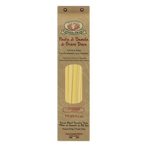Macarrão De Trigo Grano Duro Fettuccine Rustichella Dabruzzo Pacote 500g