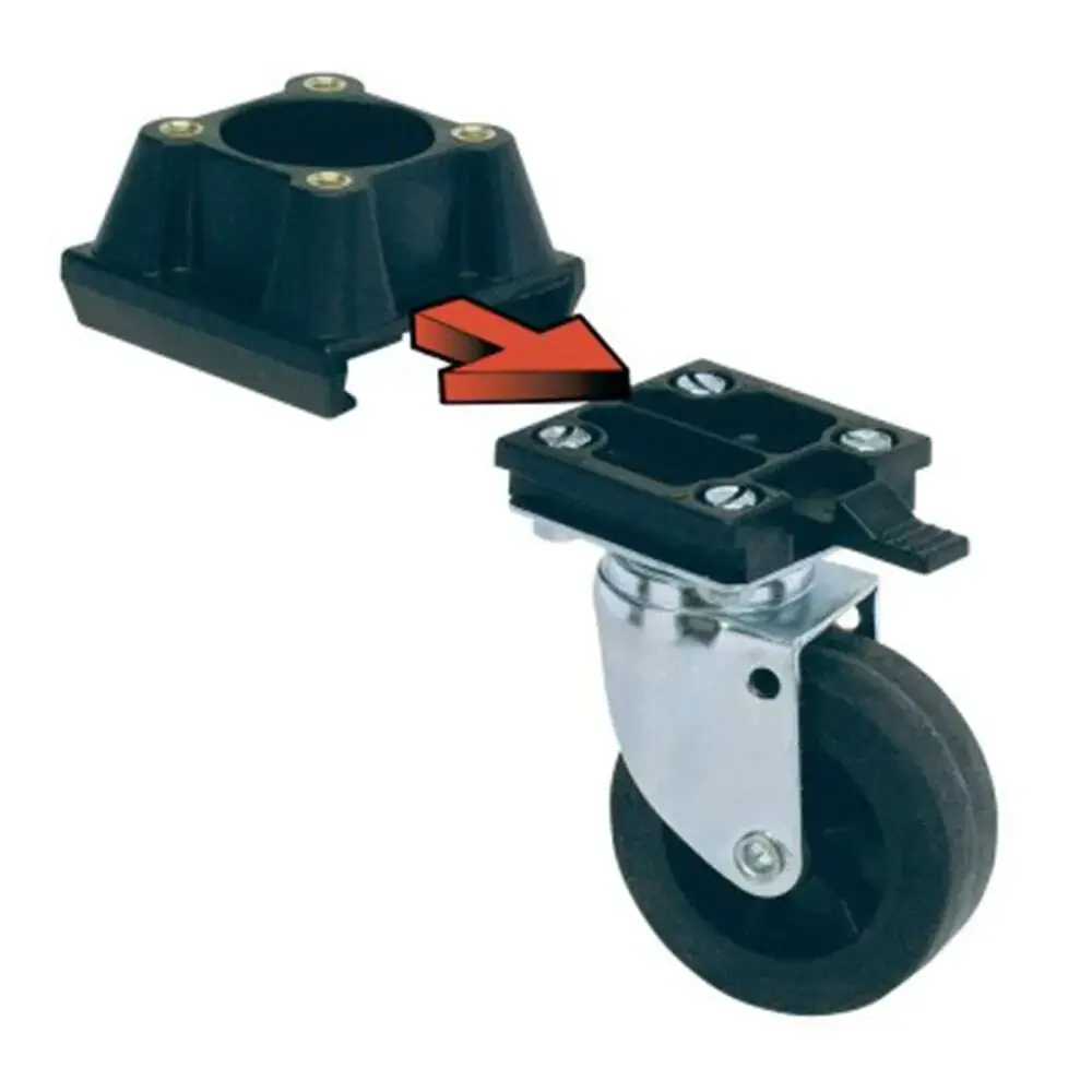 Jogo De Rodas Para Caixa De Transporte Atlas 70 Ferplast Com 4un