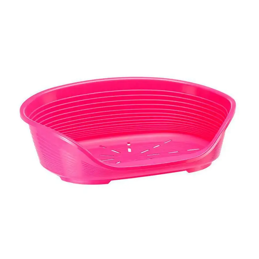 Cama Ferplast Siesta Deluxe Para Cães Rosa