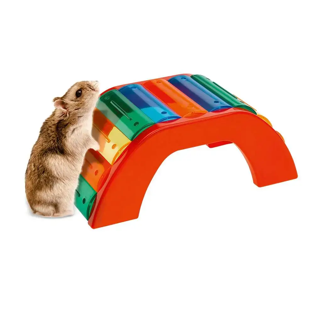 Brinquedo Ferplast Para Hamster Ponte Colorido