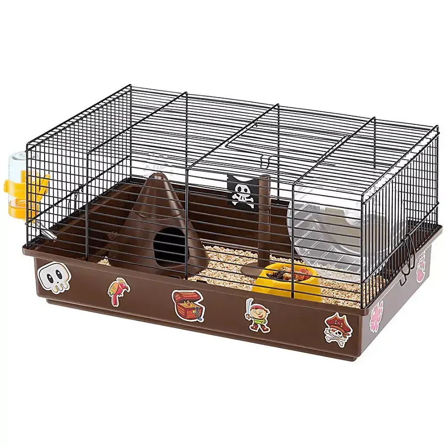 Gaiola Ferplast Criceti 9 Pirata Para Roedores