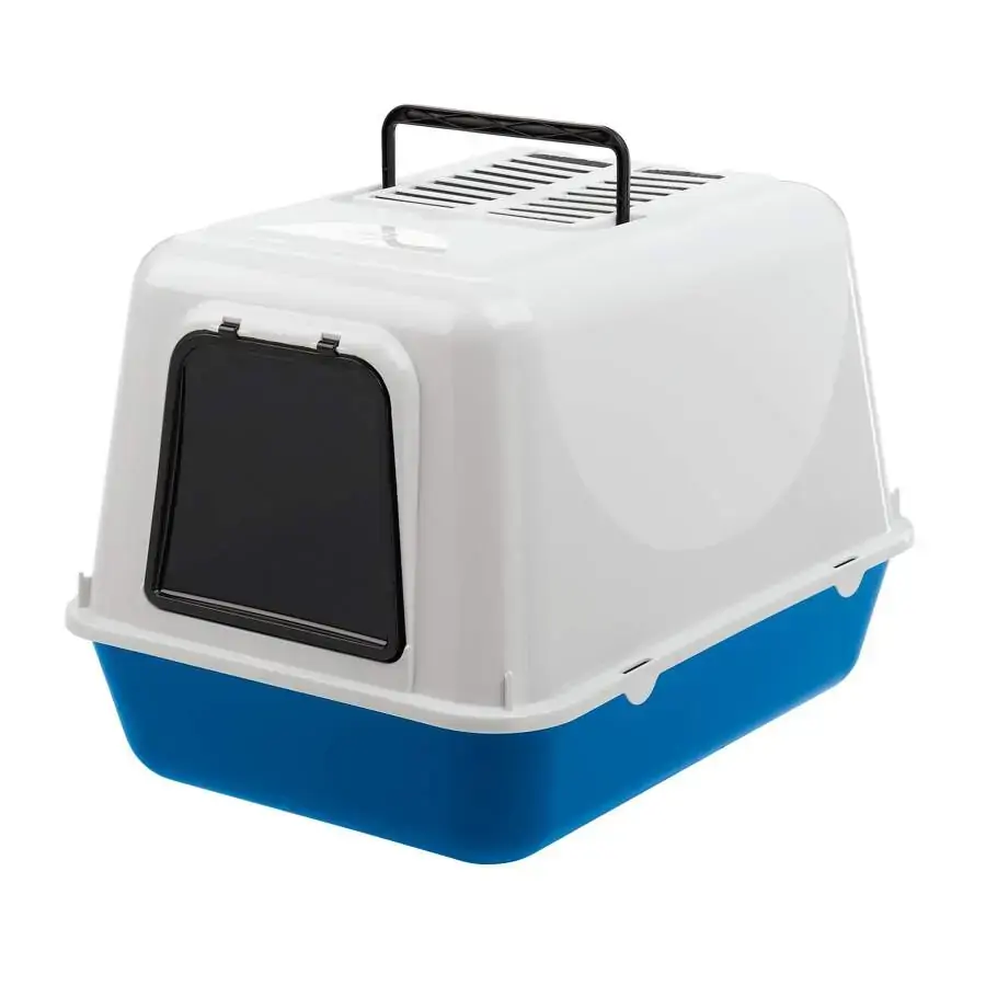 Banheiro Clear Cat 20 Para Gatos Azul