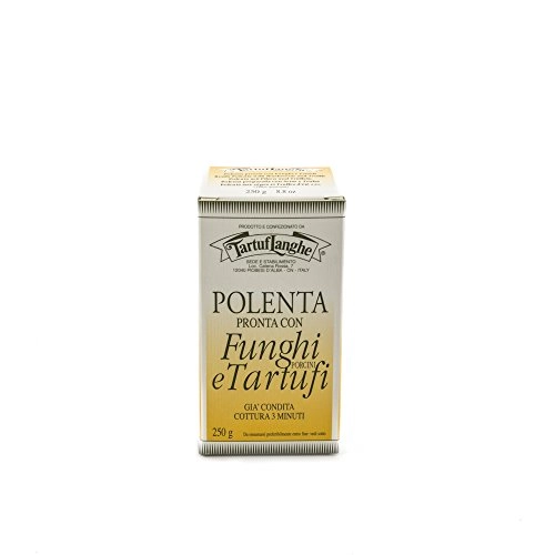 Tartuflanghe Polenta Pronta Con Funghi Porcini A Tartufi Italian Ready Polenta With Porcini Mushroom